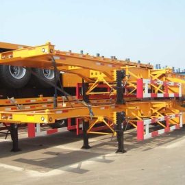 40Ft Skeleton Container Semi Trailer