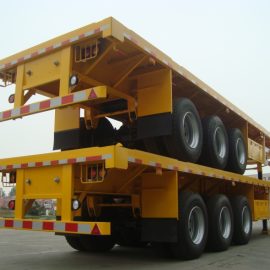 50Tons 48 Ft Flatbed Trailer