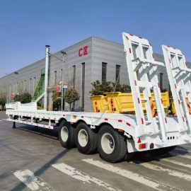 3 Axle 60 Tons Low Bed Trailer