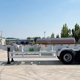 45Ft 3 Axles Skeleton  Semi Trailer